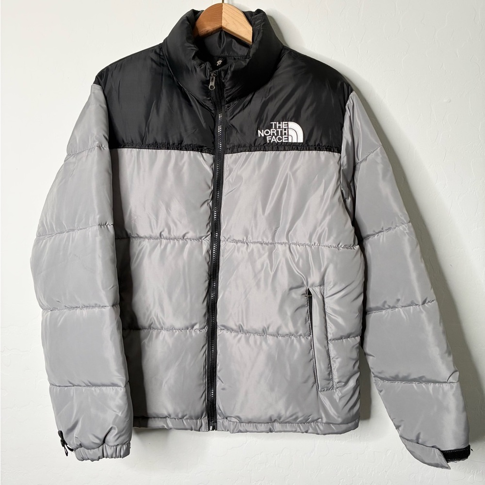 The North Face 1996 Retro Nuptse Jacket TNF Medium Grey Heather Jacket $380